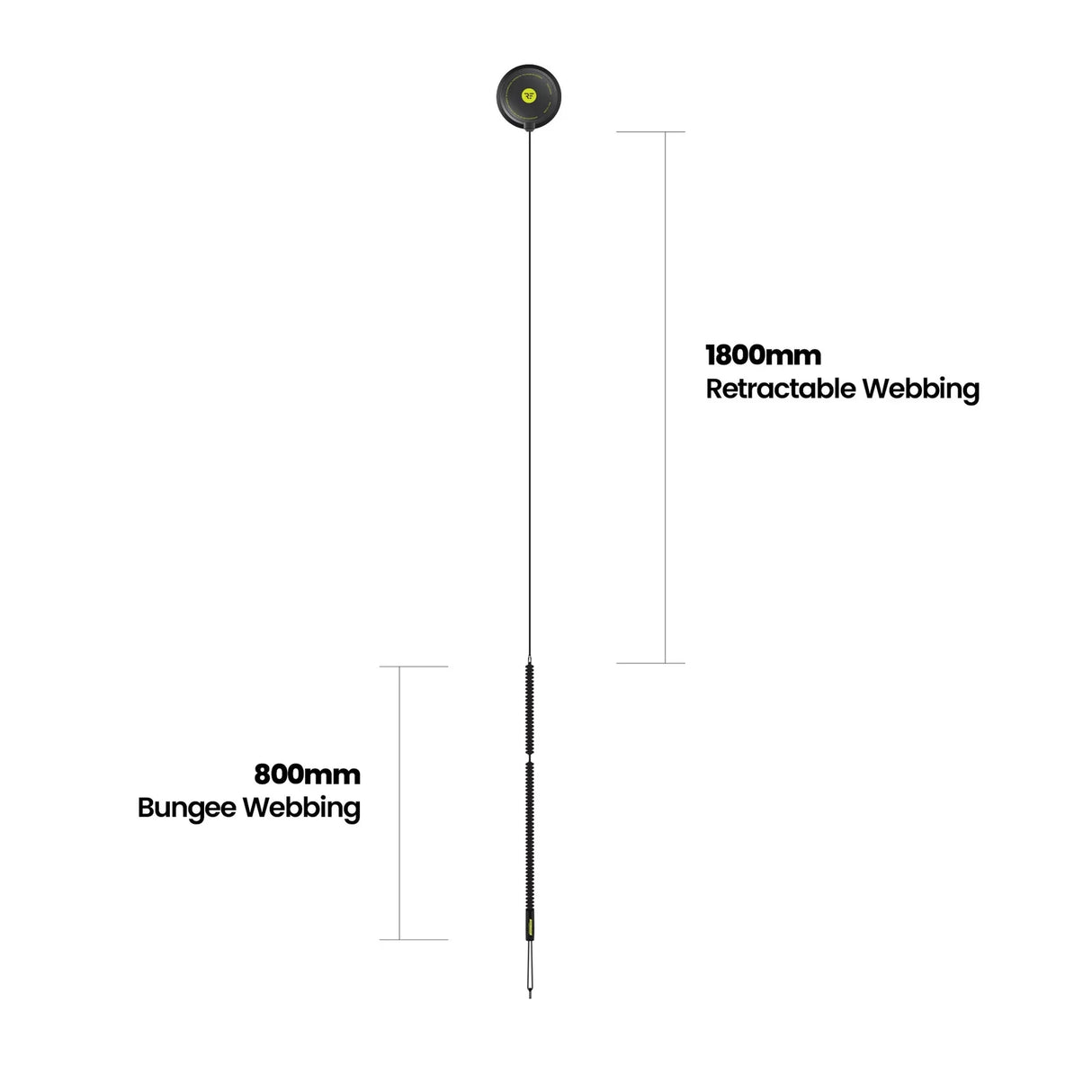 Ride Engine Tractable Reel Leash Base