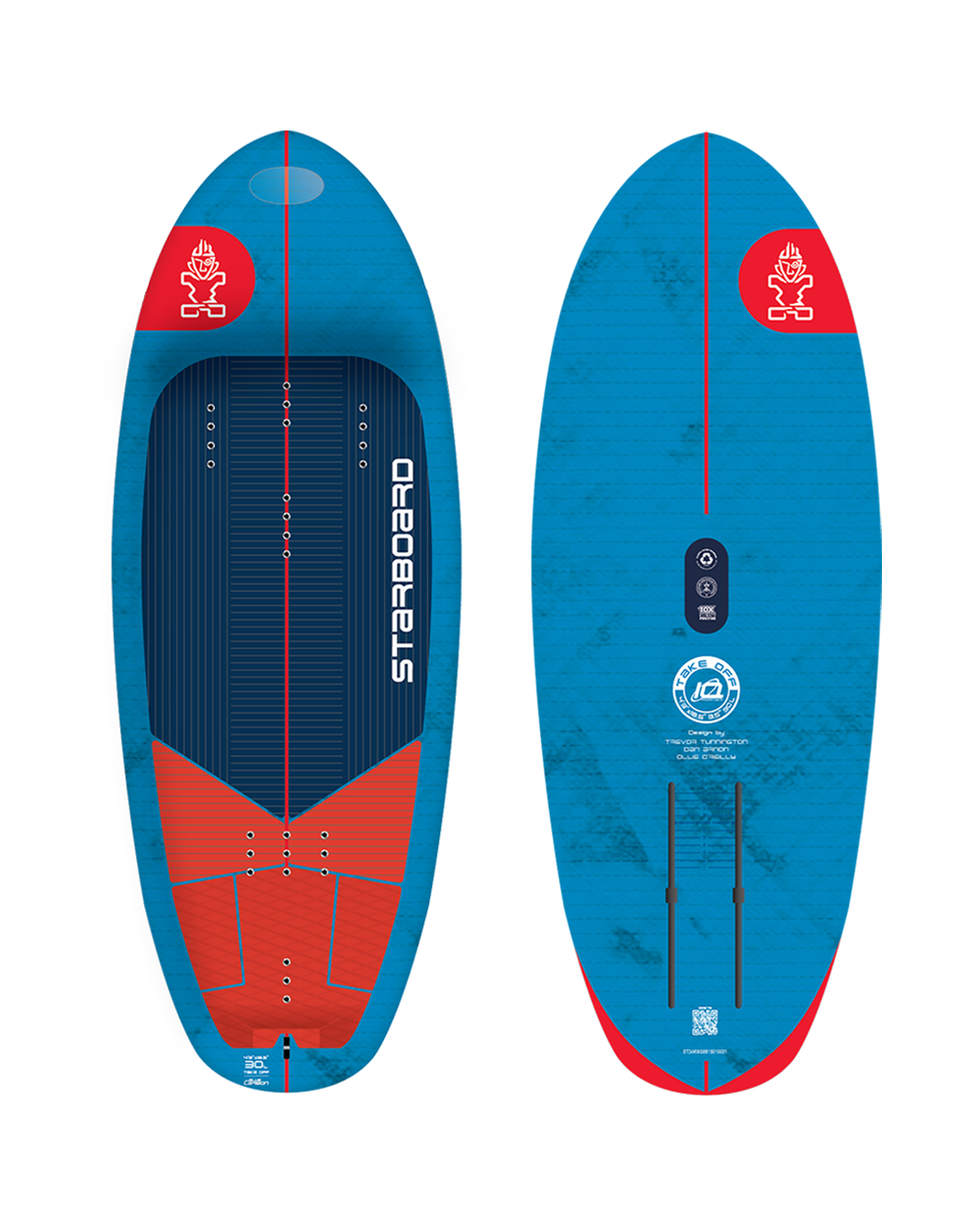 Starboard Foil Take Off Blue Carbon