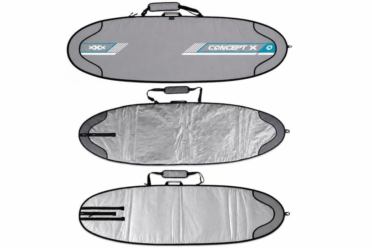Concept X Windsurf Boardbag Rockit! 219 x 60 - grau (21)