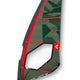 Severne 2027 S-1 Windsegel Grün Rot Camouflage Muster Ansicht Seitlich