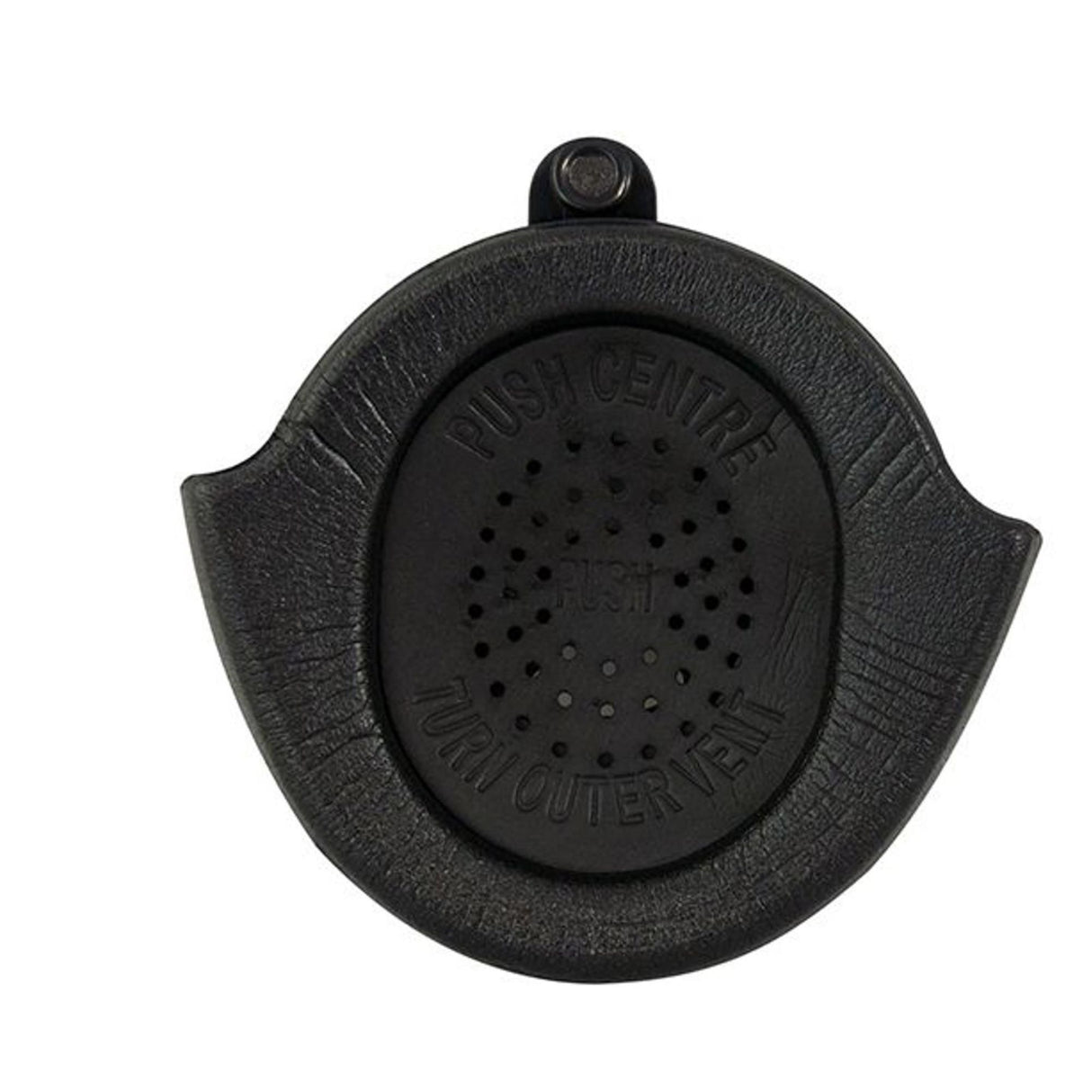 GATH Helm Ear Pocket SFC Convertible+Gedi schwarz Kunststoff Draufsicht