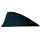 Tekknosport Kiteboard-Finne aus Polyester in Dunkelblau, Seitenansicht