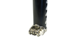 GA Extension PRO schwarzes Aluminium-Verlängerungsrohr mit Metallverbinder, Detail-Ansicht
