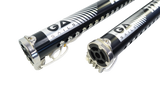 GA Extension PRO Alu LTD MTE 2026 Aluminium-Verlängerung schwarz-weiß mit Verbindungselementen, Detailansicht