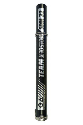 GA Extension PRO Alu LTD MTE 2026 schwarze Aluminium-Erweiterung mit Textilmuster, Frontansicht