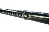 GA Extension PRO Alu LTD MTE 2026 schwarze Aluminium-Verlängerung mit Maßskala, Detailansicht