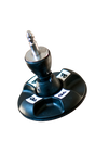 GA Pro Base LTD MTE 2026 Gaming-Joystick mit schwarzer Basis und silbernem Steuerknüppel, Frontansicht