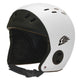 GATH Wassersport Helm Standard Hat EVA in Weiß mit schwarzem Innenfutter, Belüftungslöcher und Logo, Seitenansicht