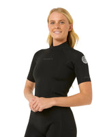 Ripcurl Women Dawn Patrol SS Bz Black