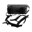 OverBoard wasserdichter Packsack Classic in Schwarz mit Schultergurten, Draufsicht