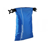 OverBoard wasserdichter Beutel 1 Liter in Blau mit schwarzem Verschlussriemen, Draufsicht