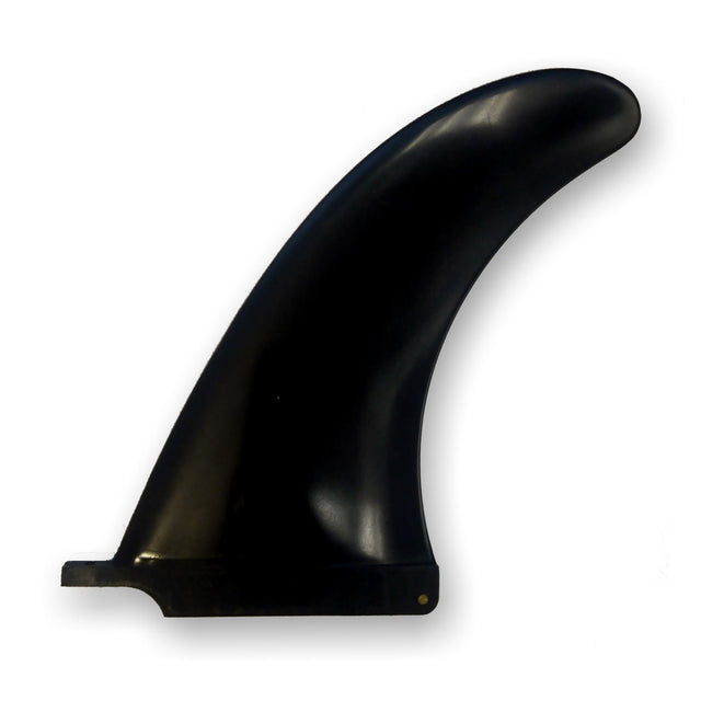 Torq Longboard Finne US Box schwarz, gebogenes Design, Seitenansicht