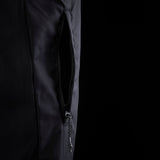ION Collision Vest Element Side Zip 2026 in Schwarz mit seitlichem Reißverschluss, Detailansicht