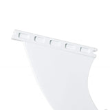 FUTURES Quad Rear 2 Fin Set weiß Thermotech Material Flossenpaar Seitenansicht