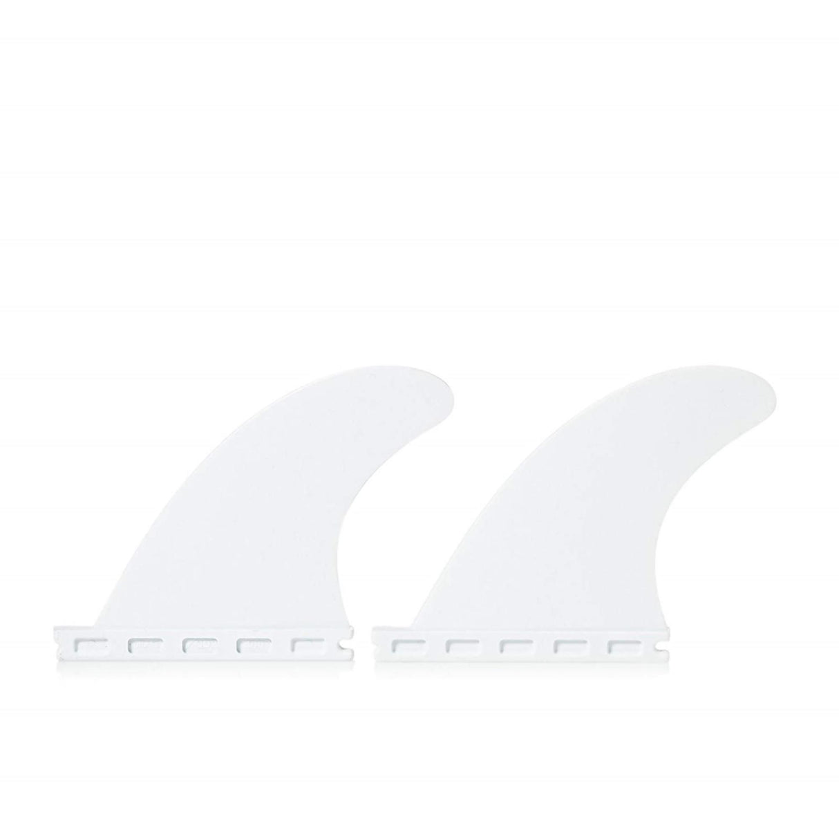 FUTURES Quad Rear 2 Fin Set Sym weiß Thermotech Material Flossen Paar Ansicht von oben