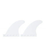 FUTURES Quad Rear 2 Fin Set Sym weiß Thermotech Material Flossen Paar Ansicht von oben