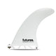 Futures Single Fin Performance Thermotech US weiße Surffinne mit Futures Logo, Seitenansicht