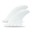 FUTURES Sidebites 2 Fin Set SB1 Thermotech weiß, zwei Flossen aus Kunststoff, Seitenansicht