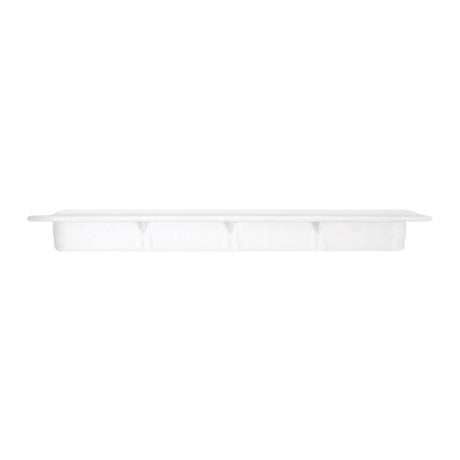 Futures Finbox F2 ILT transparente Finnenbox aus Kunststoff, Seitenansicht