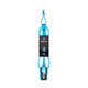 ROAM Surfboard Leash Comp, blau-schwarze Neoprenleine mit Ankle-Cuff und Befestigungssystem, Produktansicht von vorne