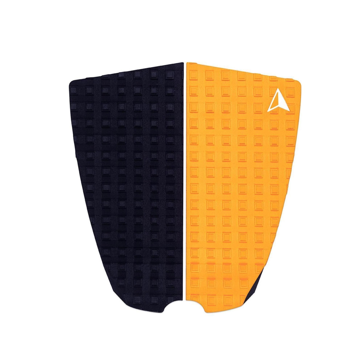 Roam Footpad Deck Grip Traction Pad 2-tlg, schwarz und gelb, strukturierte Gummioberfläche, zweiteiliges Set