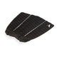 Roam Footpad Deck Grip Traction Pad 3-tlg, schwarze Haftungsmatte mit Waffelmuster und weißen Streifen, dreiteilig