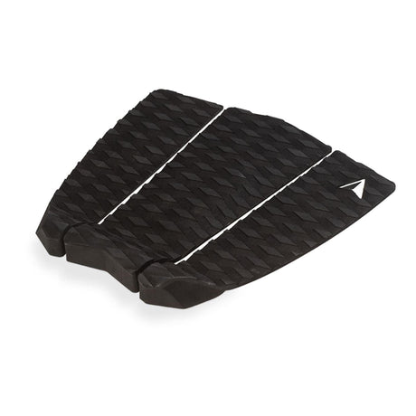 Roam Footpad Deck Grip Traction Pad 3-tlg, schwarze Haftungsmatte mit Waffelmuster und weißen Streifen, dreiteilig