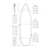 ROAM Surfboard Daylight Shortboard