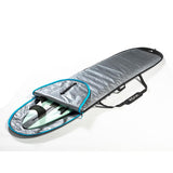 ROAM Daylight Longboard Surfboard Tasche grau blau, gepolstert, Tragegriff, offene Seitentasche