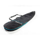 ROAM Surfboard Tech Bag Shortboard schwarz mit blauem Streifen, Transporttasche aus Neopren mit Tragegriffen