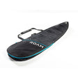 ROAM Surfboard Tech Bag Shortboard schwarz mit blauem Streifen, Transporttasche aus Neopren mit Tragegriffen