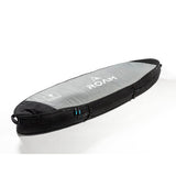ROAM Boardbag Surfboard Coffin Triple Doppel, schwarz-grau, Neopren-Transporttasche mit Tragegriffen, Seitenansicht