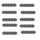 Futures Finbox F2 ILT Boxen-Set, grau, mehrere Ansichten von oben, Kunststoff mit Befestigungslöchern