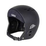 GATH Wassersport Helm Standard Hat NEO in Schwarz mit Belüftungslöchern, Seitenansicht