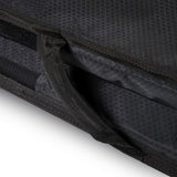 ROAM Boardbag Doppel Short schwarz mit Wabenmuster und Tragegriffen, Detailansicht