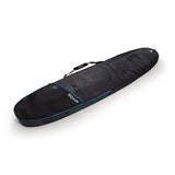 ROAM Surfboard Tech Bag Doppel Long schwarz mit blauer Paspel, Transporttasche für zwei Surfboards, Seitenansicht