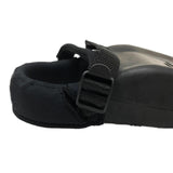 Sniper Bodyboard Fersenpolster schwarz mit Textilband und Kunststoffschnalle, Seitenansicht