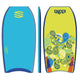 Sniper Girls Cashmeere PE Bodyboard in Blau und Gelb mit Paisley-Muster, drei Ansichten