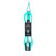 Roam Surfboard Leash Premium in Türkis, 9 Fuß, mit Neopren-Manschette und Befestigungsseil, Frontalansicht
