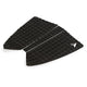 Roam Footpad Deck Grip Traction Pad 2+1 schwarzes Griffband mit strukturierter Oberfläche, Draufsicht