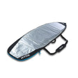 ROAM Surfboard Daylight Short PLUS Transporttasche schwarz mit silberner Innenpolsterung und Tragegriffen