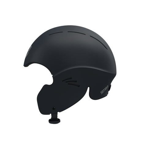 Simba Sentinel Wassersport Helm in Schwarz mit Belüftungslöchern, Seitenansicht