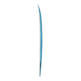 Torq ACT Prepreg Multiplier Surfboard in Blau, schlankes Design mit Prepreg-Material, Seitenansicht