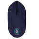 SkimOne Skimboard Rucksack dunkelblau mit Tragegurt, Frontalansicht
