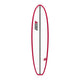Channel Islands X-lite Chancho Surfboard, Rot und Grau, Draufsicht