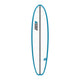 Channel Islands X-lite Chancho Surfboard, blau mit grauem Kern, Draufsicht