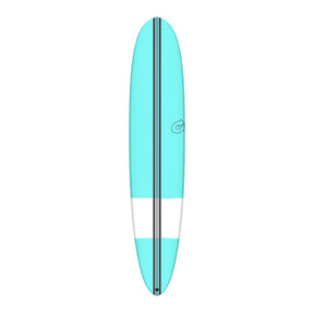 Torq TEC The Don HP Surfboard türkis weiß Draufsicht mit schwarzen Streifen