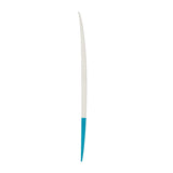 Torq Softboard EVA V+ MOD Fun Surfboard weiß blau Seitenprofil