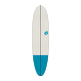 Torq Softboard EVA V+ MOD Fun, weiß-blau, Draufsicht, für Anfänger geeignet