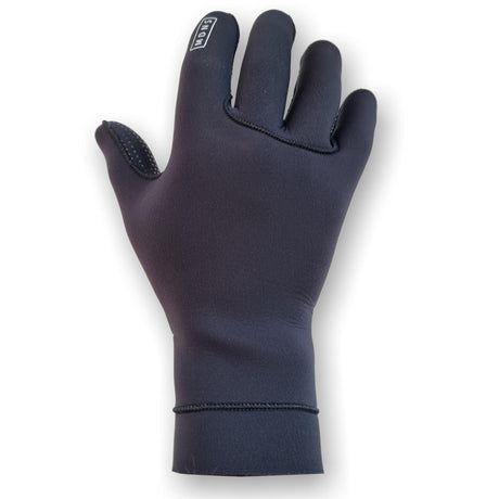 MDNS Pioneer Neopren Handschuhe in Dunkelblau mit Gripnoppen, Frontalansicht
